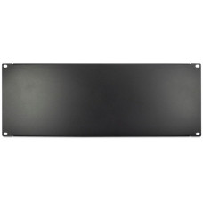 Inter-Tech Blindplatte 4HE geschraubt, Blende(schwarz)