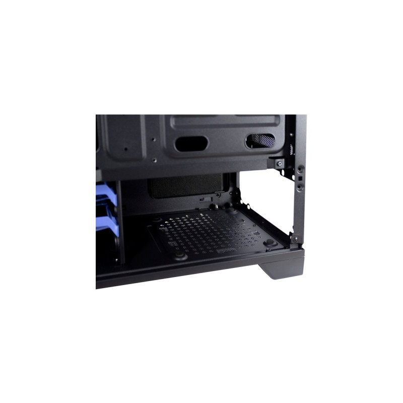 Inter-Tech H-606, Tower-Gehäuse(schwarz, gedämmt)