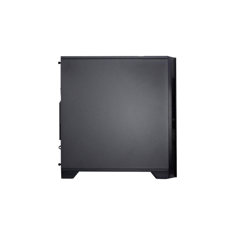 Inter-Tech H-606, Tower-Gehäuse(schwarz, gedämmt)