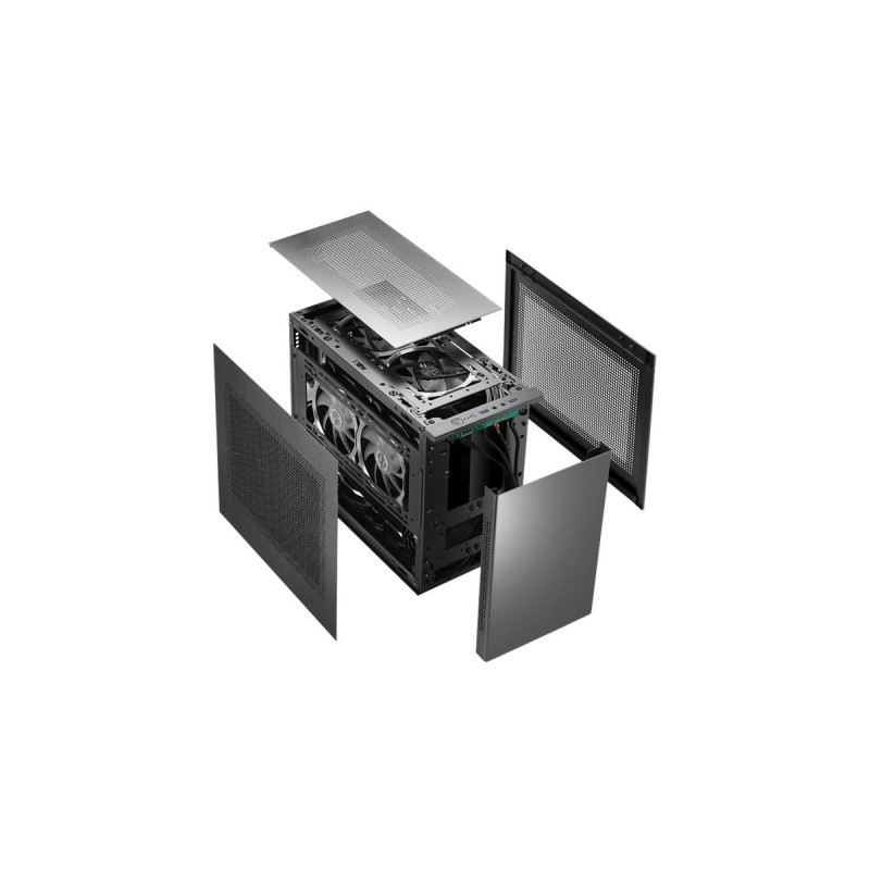 Inter-Tech IM-1 Pocket, Tower-Gehäuse(schwarz)