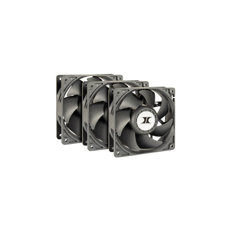 Inter-Tech IPC Fan Set 120/38mm, Gehäuselüfter(3er Set)