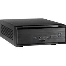 Inter-Tech ITX MW-01 II, HTPC-Gehäuse(schwarz, ohne Netzteil)