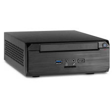 Inter-Tech ITX MW-02 II, HTPC-Gehäuse(schwarz, ohne Netzteil)