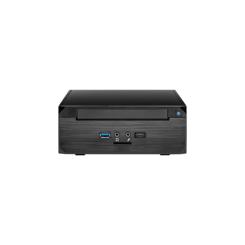 Inter-Tech ITX MW-02 II, HTPC-Gehäuse(schwarz, ohne Netzteil)