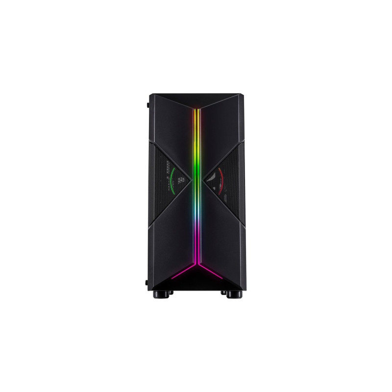 Inter-Tech IT-3306 Cavy, Tower-Gehäuse(schwarz, Window-Kit)