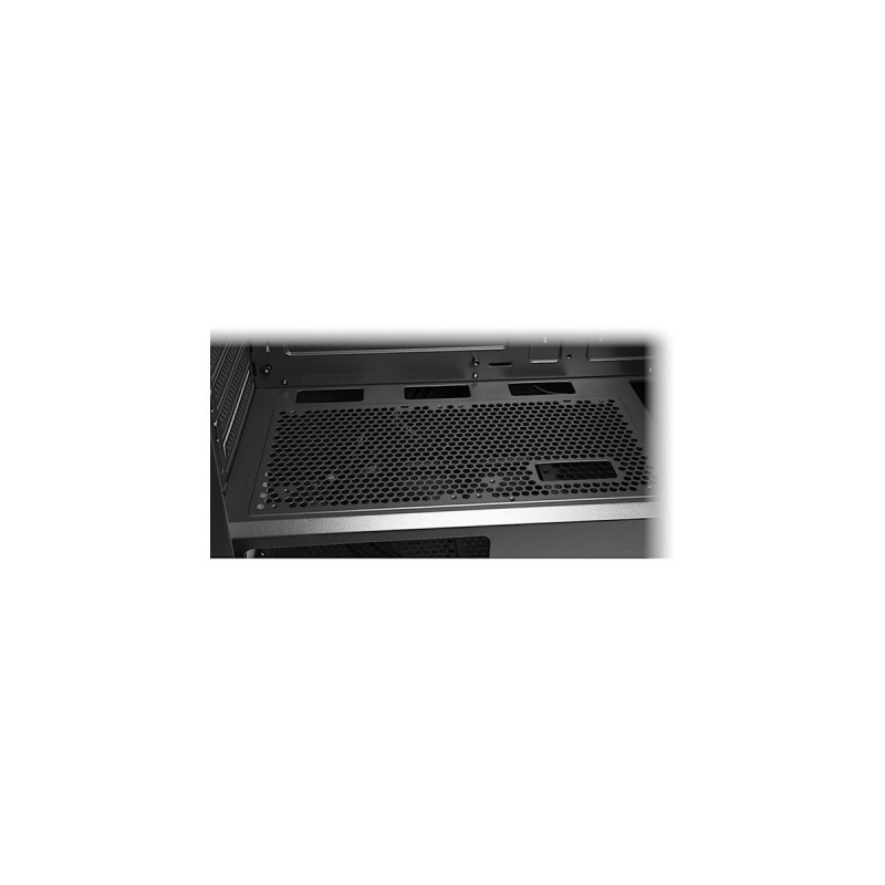 Inter-Tech IT-3503 Airstream, Tower-Gehäuse(schwarz, Tempered Glass)