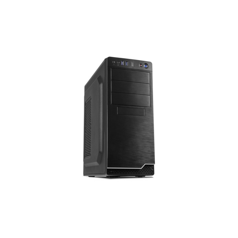 Inter-Tech IT-5916, Tower-Gehäuse(schwarz, inkl. SL-500K Netzteil)