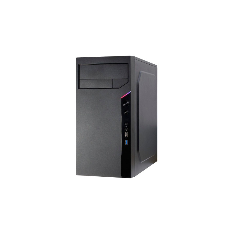 Inter-Tech IT-6505 RETO, Tower-Gehäuse(schwarz)