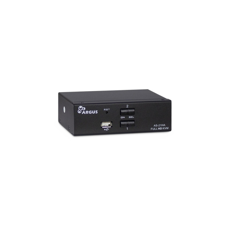 Inter-Tech KVM Switch AS-21HA HDMI, KVM-Switch