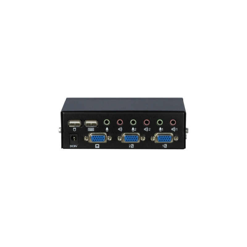 Inter-Tech KVM Switch AS-21UA, KVM-Switch