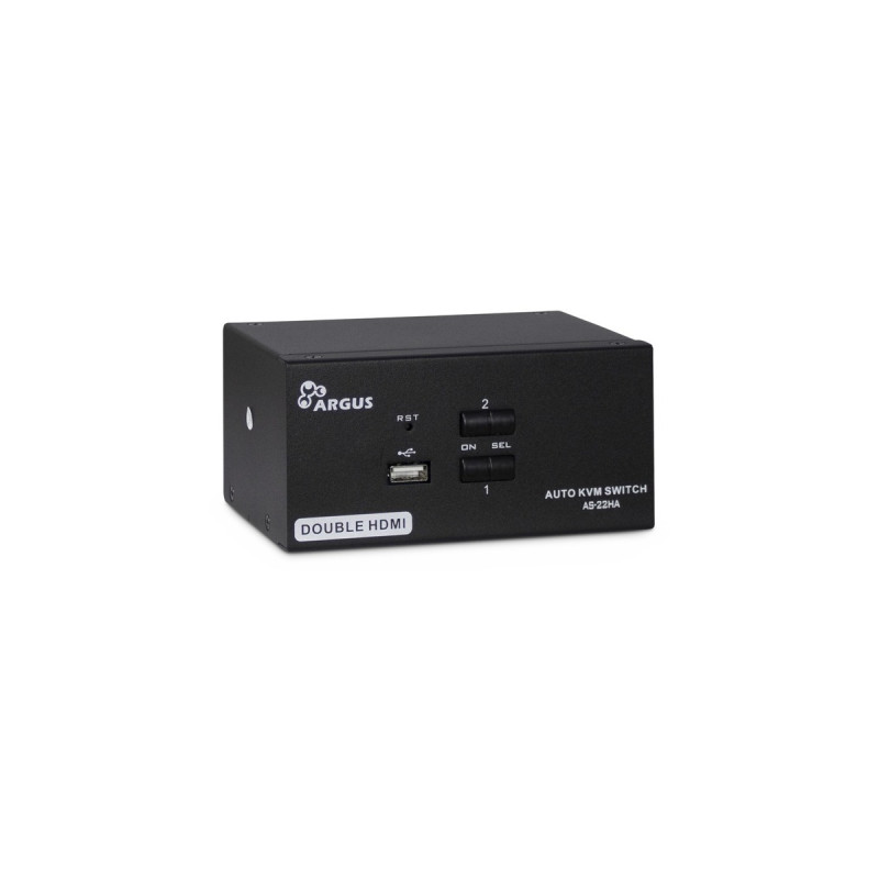 Inter-Tech KVM Switch AS-22HA HDMI, KVM-Switch