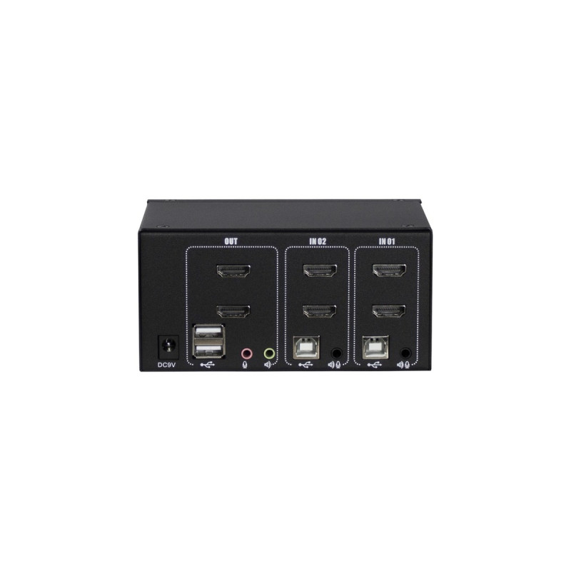 Inter-Tech KVM Switch AS-22HA HDMI, KVM-Switch