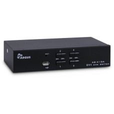Inter-Tech KVM Switch AS-41DA DVI, KVM-Switch
