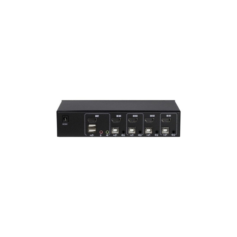 Inter-Tech KVM Switch AS-41HA HDMI, KVM-Switch