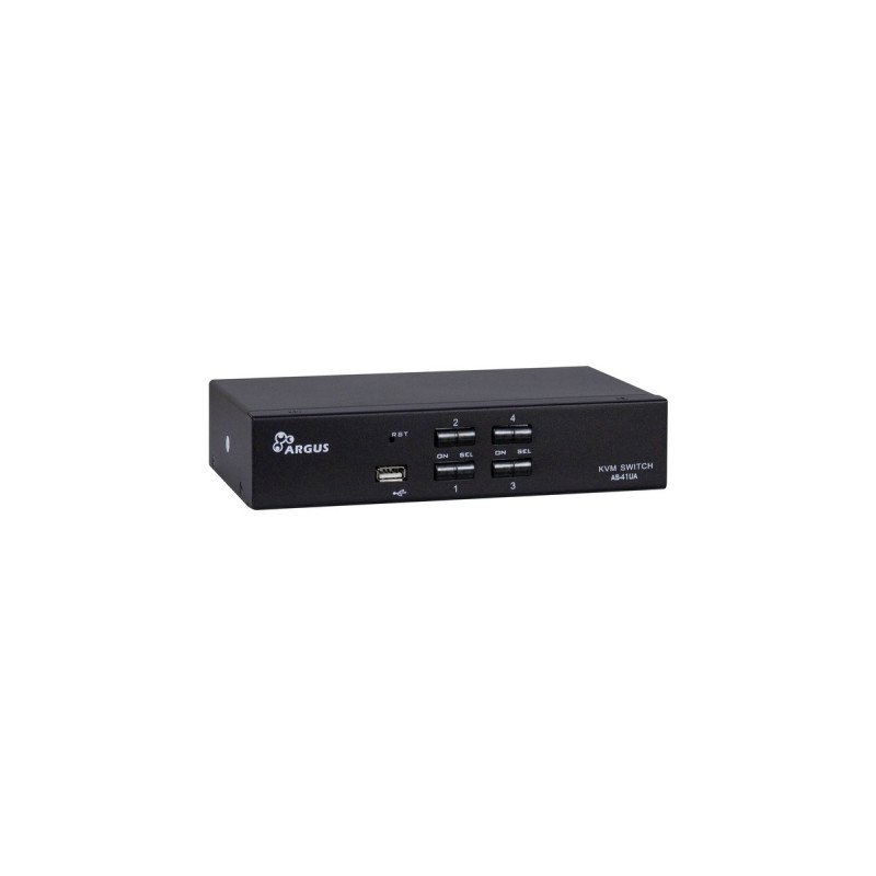 Inter-Tech KVM Switch AS-41UA VGA, KVM-Switch