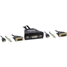 Inter-Tech KVM-Switch LS-21DA DVI(schwarz)