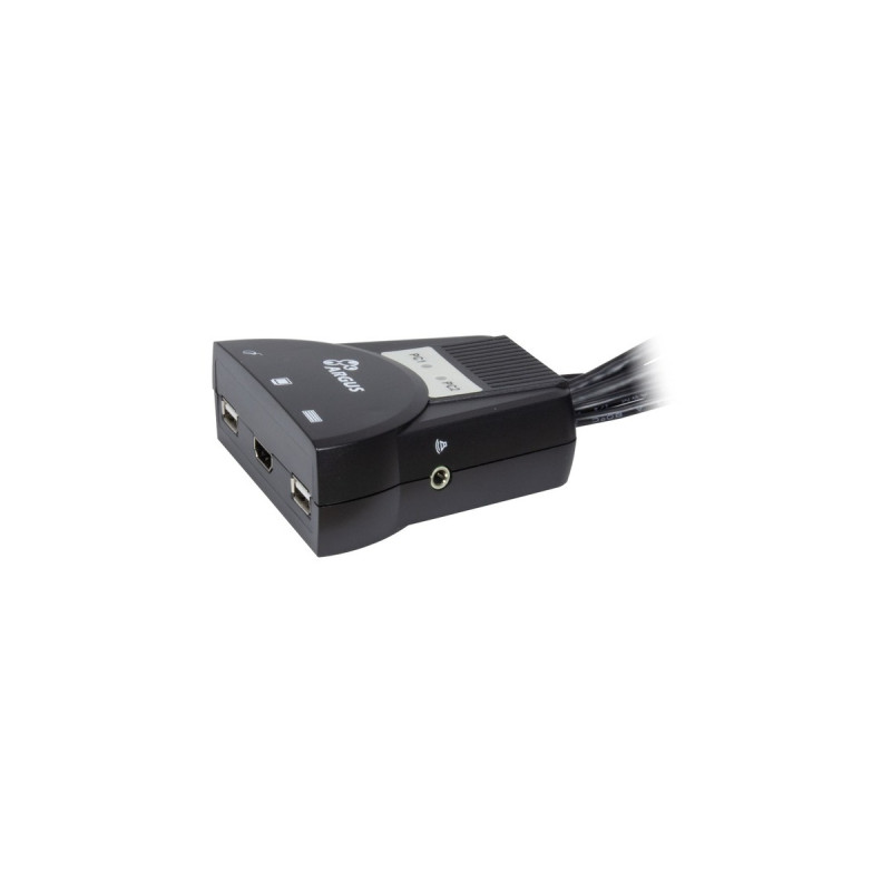 Inter-Tech KVM Switch LS-21HA HDMI, LAN-Adapter