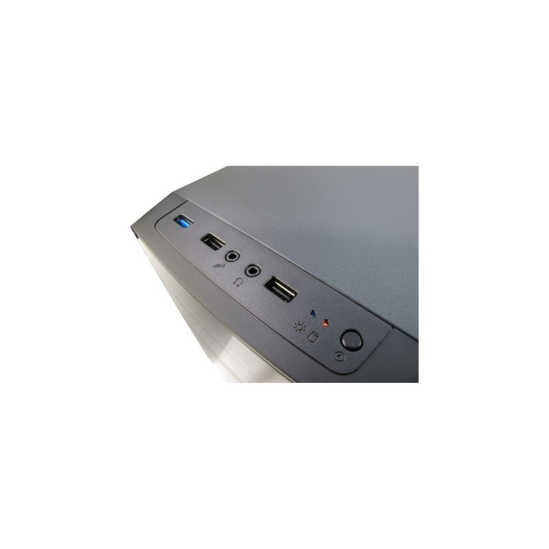 Inter-Tech MA-01 Micro, Tower-Gehäuse(schwarz)