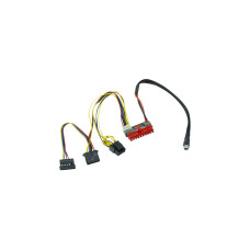 Inter-Tech MINI-ITX PSU 120W REV. 2, Adapter(ohne Netzteil, unterstützt Netzteile bis 120W, null Watt)