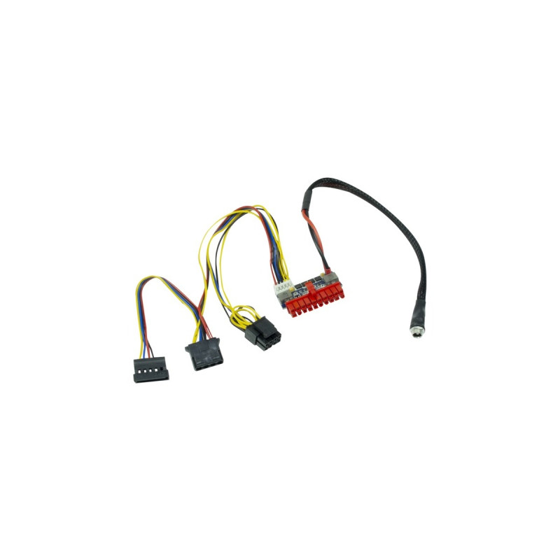 Inter-Tech MINI-ITX PSU 120W REV. 2, Adapter(ohne Netzteil, unterstützt Netzteile bis 120W, null Watt)