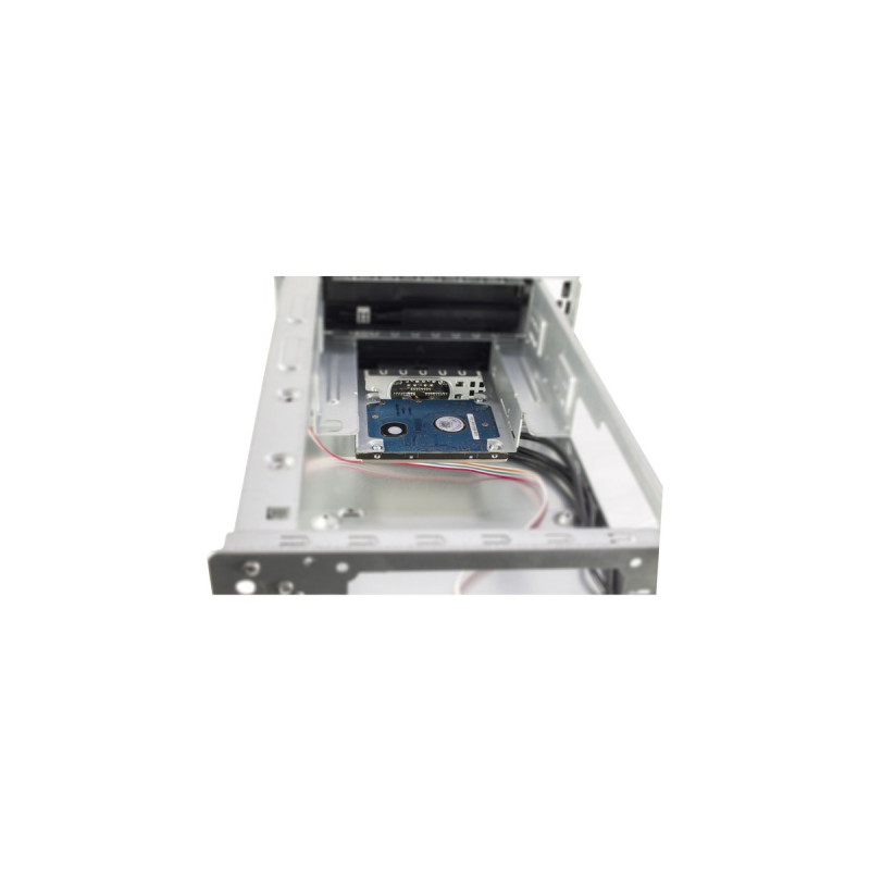 Inter-Tech MI-008 ITX, Tower-Gehäuse(schwarz)