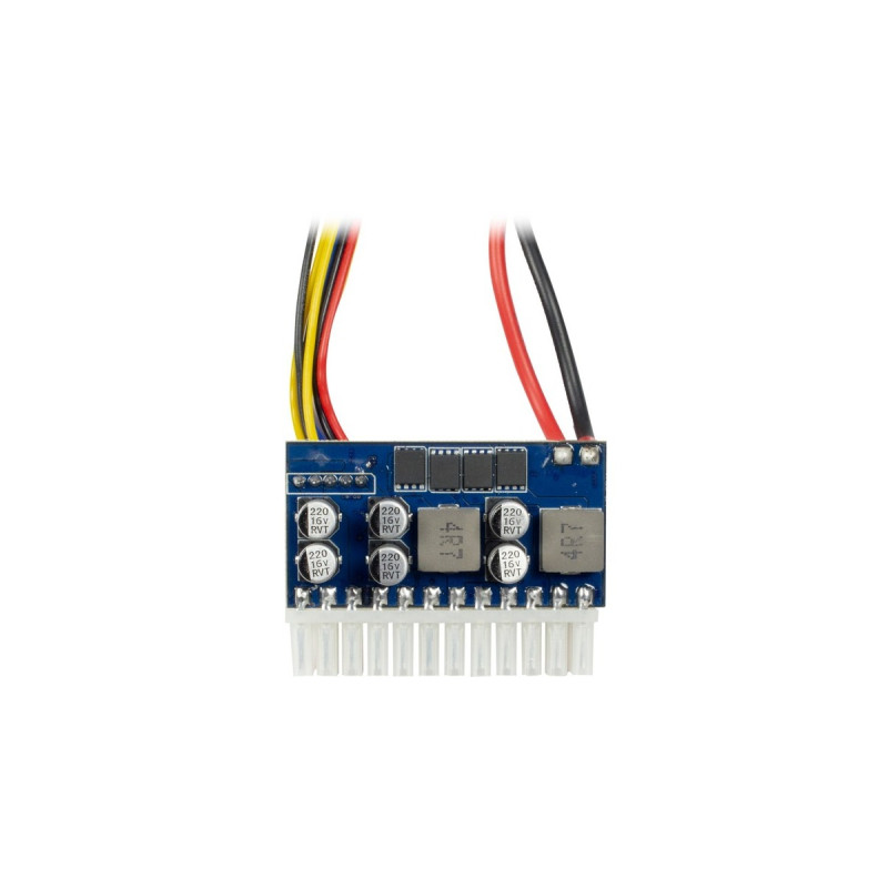 Inter-Tech Mini-ITX PSU 160W DC/DC, Adapter(ohne Netzteil, unterstützt Netzteile bis 160W, null Watt)