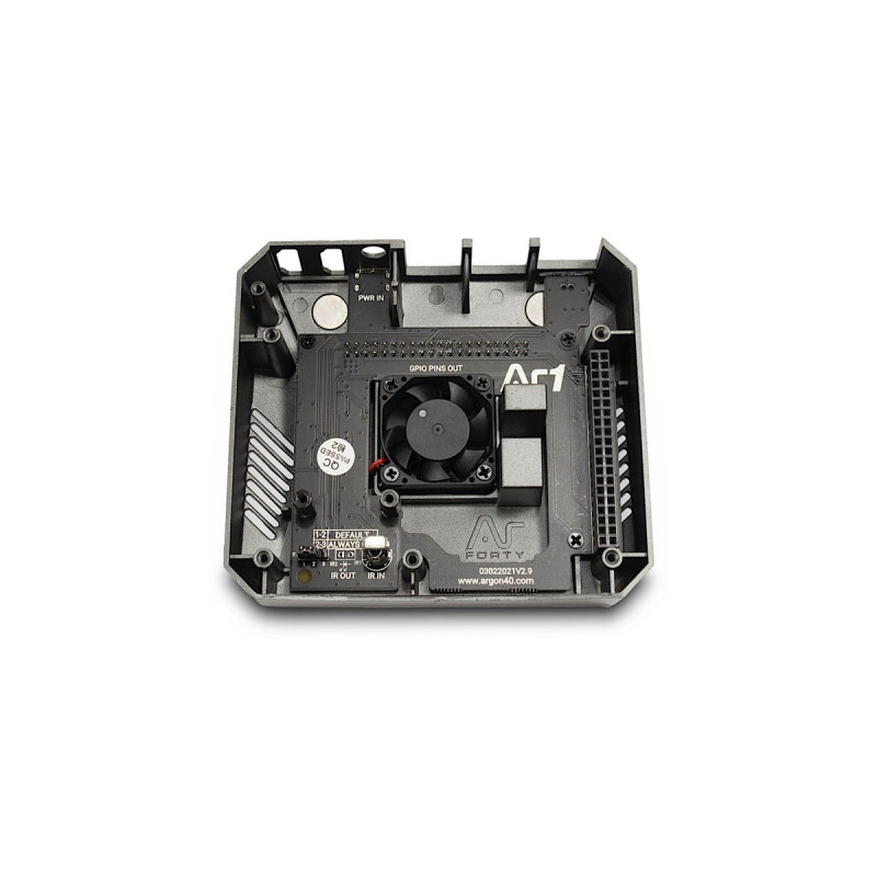 Inter-Tech ODS-727 für Raspberry Pi 4B, Gehäuse(für Raspberry Pi 4 Modell B)