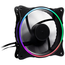 Inter-Tech RGB-Lüfter 120x120x25, Gehäuselüfter(schwarz, für IT-3303 und IT-3306)