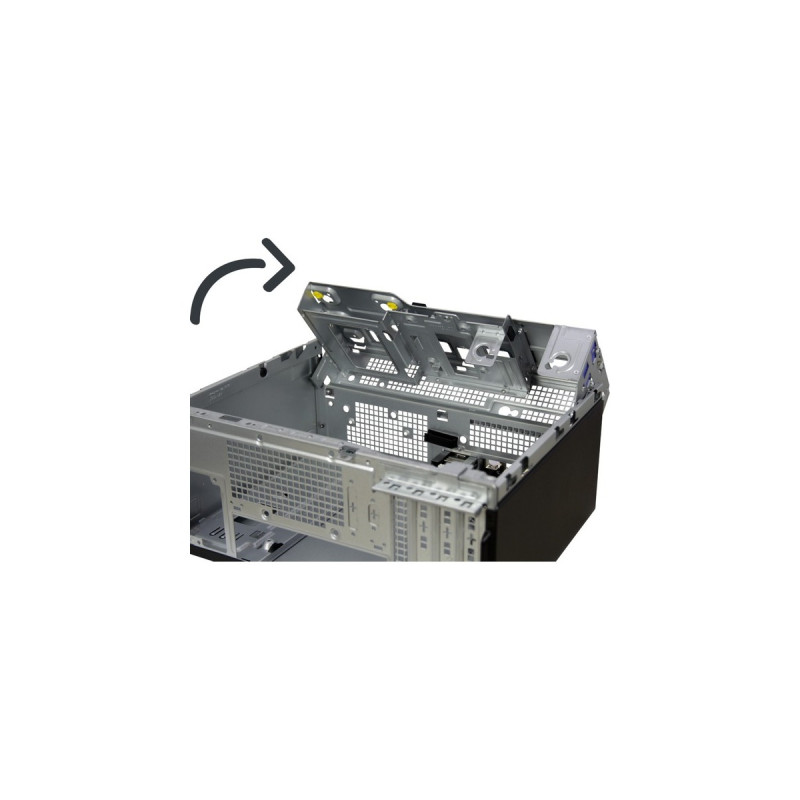 Inter-Tech S-703, Tower-Gehäuse(schwarz)