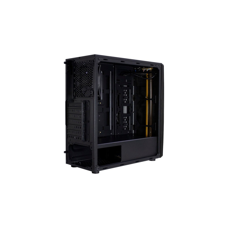 Inter-Tech Thunder, Tower-Gehäuse(schwarz, Seitenteil aus Acrylglas)