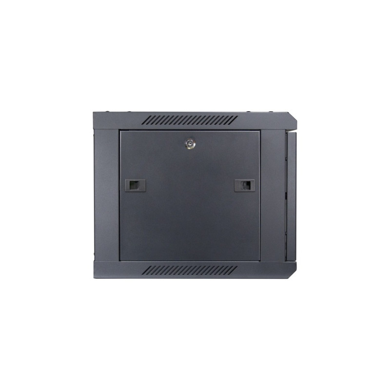 Inter-Tech Wandgehäuse SMA-6406, IT-Schrank(schwarz, 6HE)