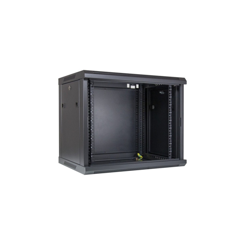Inter-Tech Wandgehäuse SMA-6409, IT-Schrank(schwarz, 9HE)
