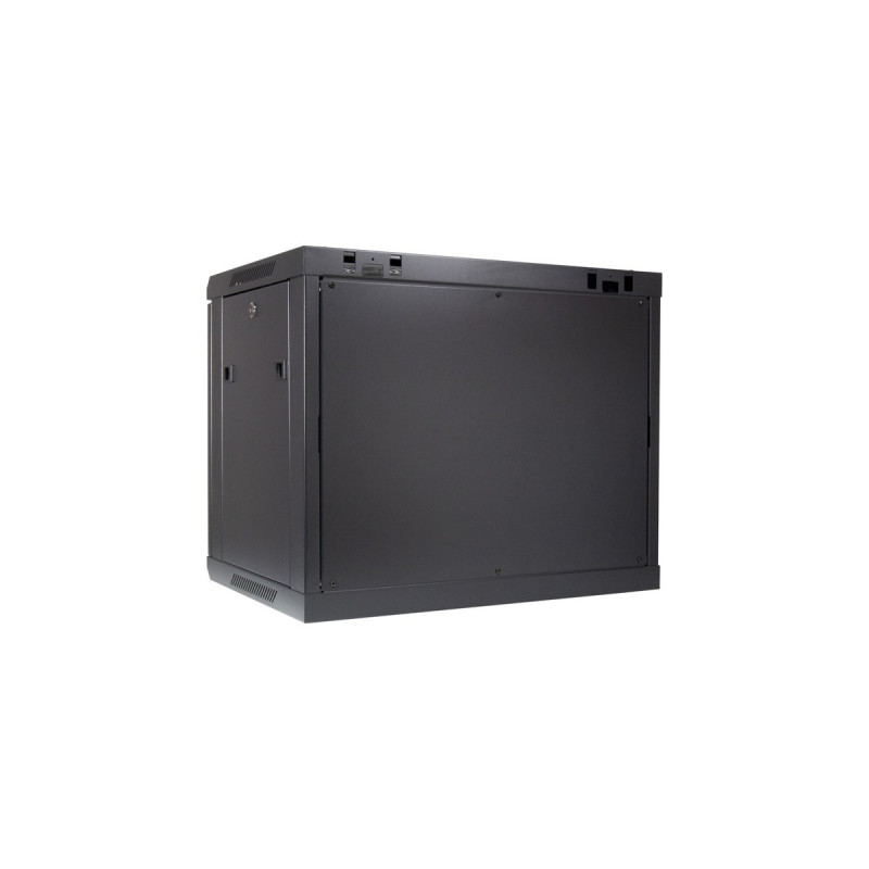 Inter-Tech Wandgehäuse SMA-6409, IT-Schrank(schwarz, 9HE)