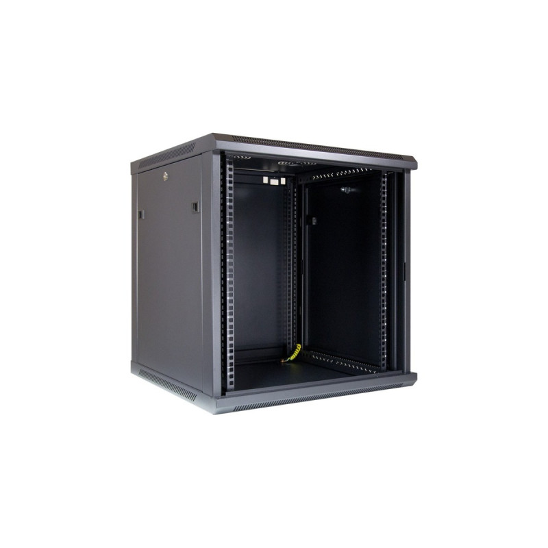 Inter-Tech Wandgehäuse SMA-6612, IT-Schrank(schwarz, 12HE)