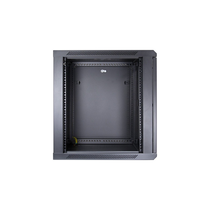 Inter-Tech Wandgehäuse SMA-6612, IT-Schrank(schwarz, 12HE)