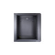 Inter-Tech Wandgehäuse SMA-6612, IT-Schrank(schwarz, 12HE)