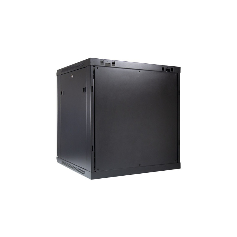 Inter-Tech Wandgehäuse SMA-6612, IT-Schrank(schwarz, 12HE)