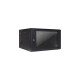 Inter-Tech Wandgehäuse SMB-6606, IT-Schrank(schwarz, 6HE)