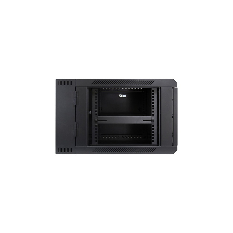 Inter-Tech Wandgehäuse SMB-6606, IT-Schrank(schwarz, 6HE)