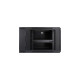 Inter-Tech Wandgehäuse SMB-6606, IT-Schrank(schwarz, 6HE)