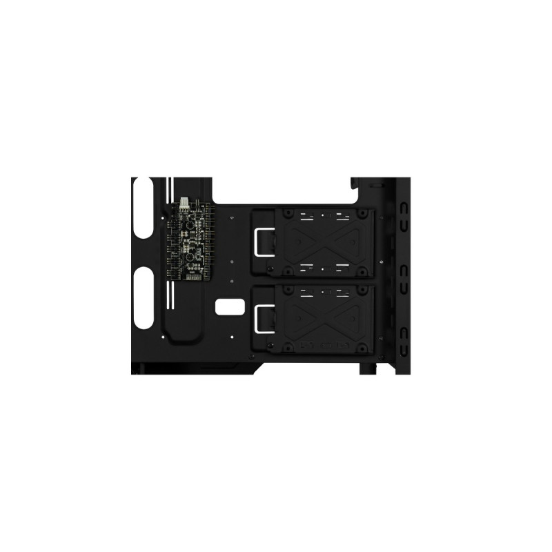 Inter-Tech X-908 Infini2 Infinity-Mirror, Tower-Gehäuse(schwarz, Tempered Glass)