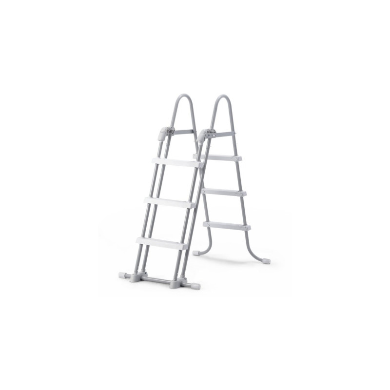 Intex Frame Pool Set Prism Rondo 126724GN, Ø 457 x 107cm, Schwimmbad(grau/blau, Kartuschen-Filteranlage ECO 638G)