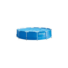 Intex Frame Pool Set Rondo GS, Ø 305x76 cm, Schwimmbad(blau, Kartuschenfilteranlage ECO 602G)