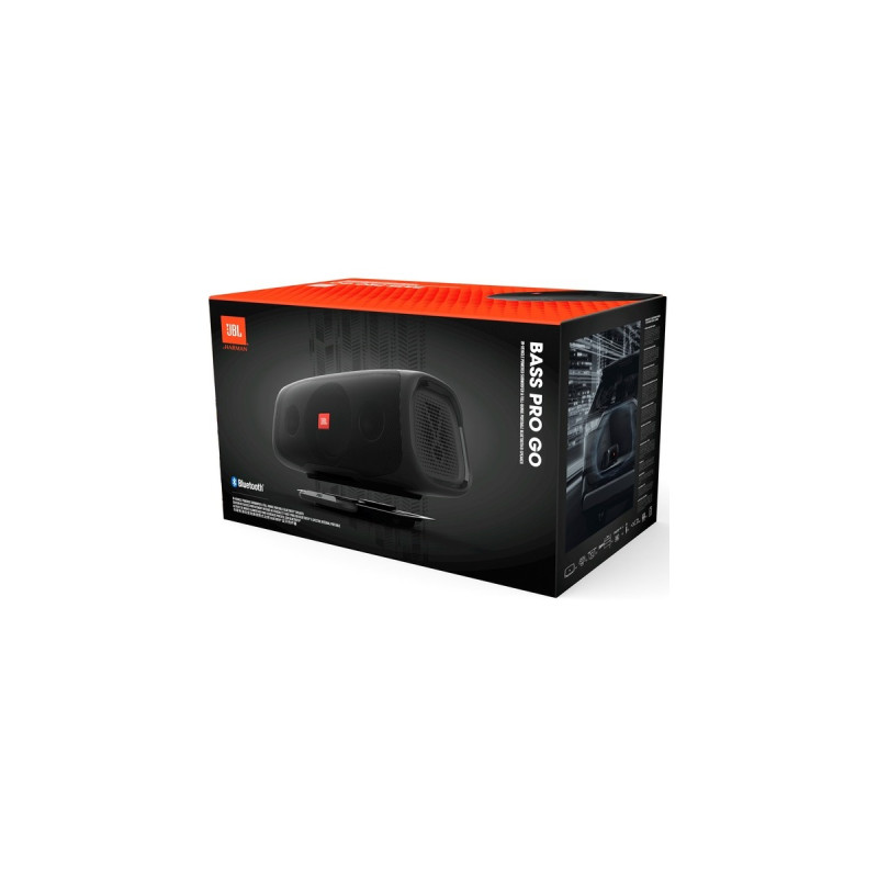 JBL BassPro Go, Lautsprecher(schwarz, Bluetooth)