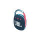JBL Clip 4, Lautsprecher(blau/rosa, Bluetooth 5.1, IP67)