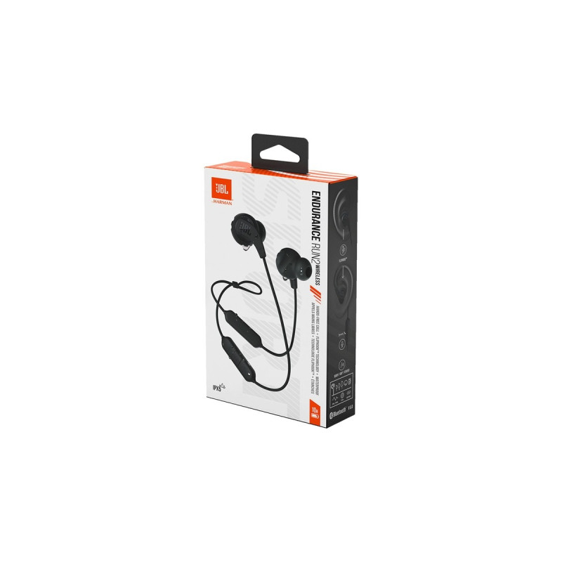 JBL Endurance Run 2 Wireless, Kopfhörer(schwarz, Bluetooth)