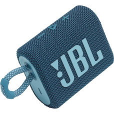 JBL GO 3, Lautsprecher(blau, Bluetooth, USB-C)