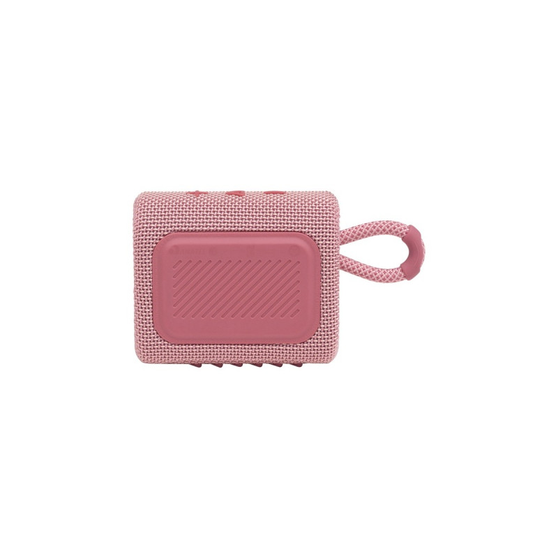 JBL GO 3, Lautsprecher(pink, Bluetooth, USB-C)