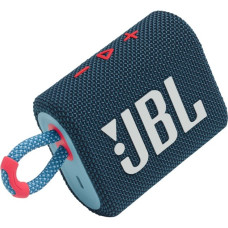 JBL Go 3, Lautsprecher(blau/pink, Bluetooth, USB-C)
