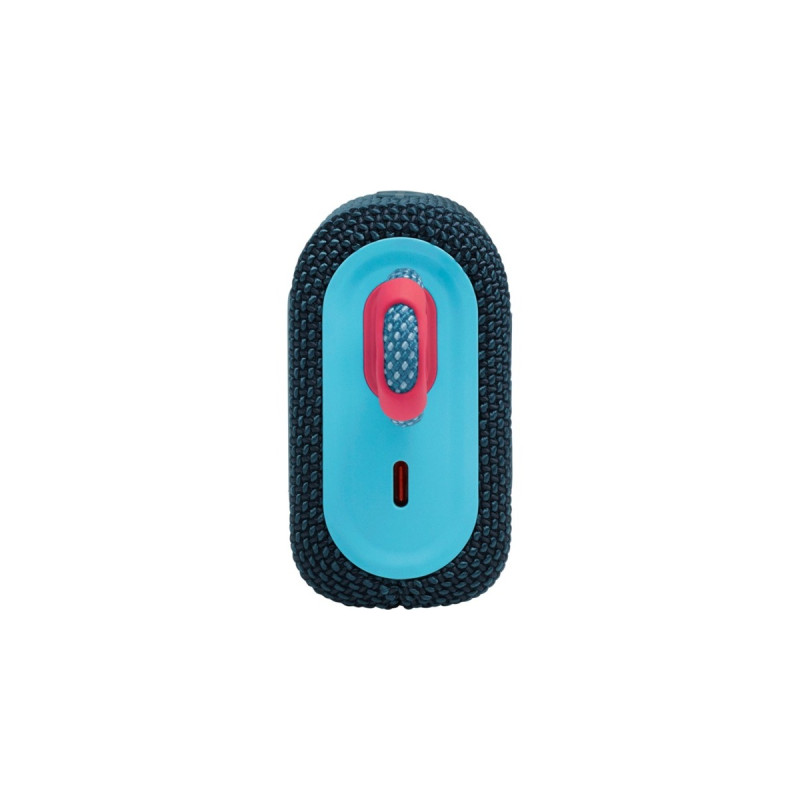 JBL Go 3, Lautsprecher(blau/pink, Bluetooth, USB-C)